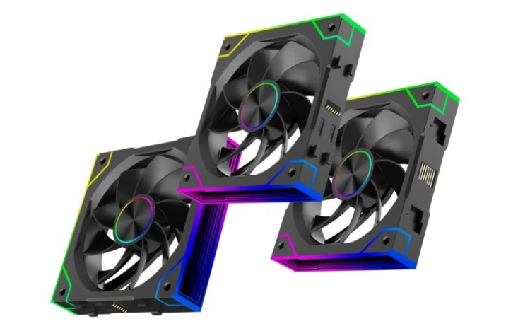 Xilence Gaming Series XPF360R.ARGB Obudowa komputera Wentylator 12 cm Czarny 3 szt.