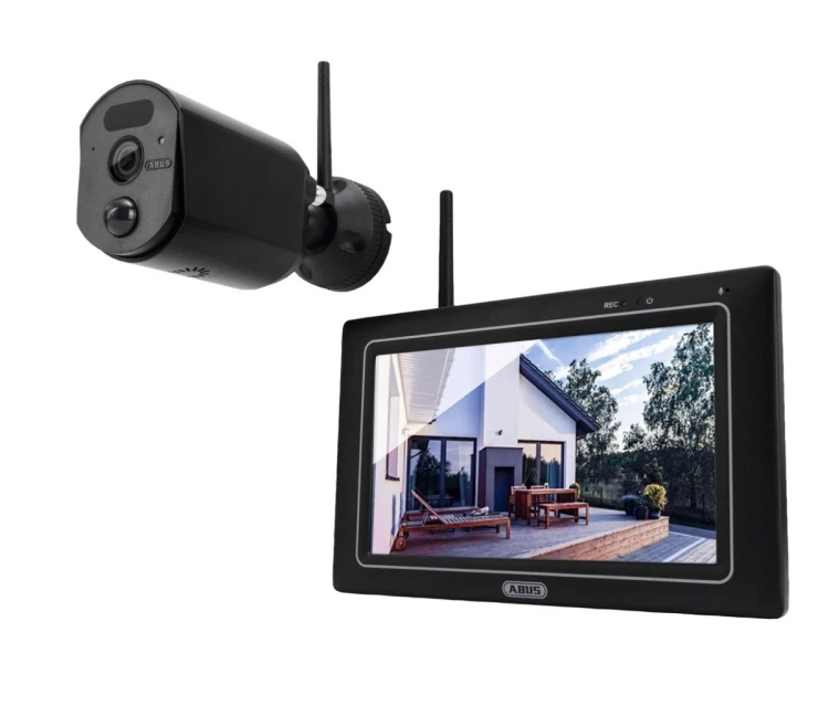ABUS PPDF17000 zestaw do monitoringu wideo Bezprzewodowy 4 kan.