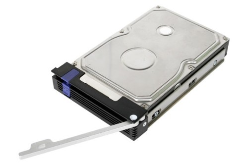Icy Dock MB453TRAY-2B panel drive bay Taca napędu pamięci masowej Czarny, Metaliczny