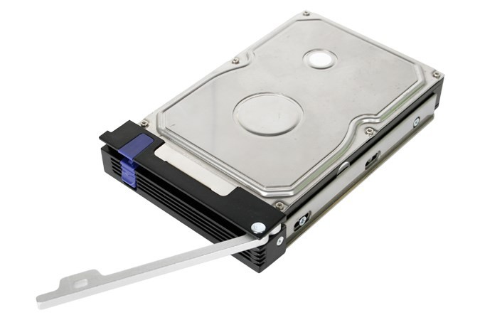 Icy Dock MB453TRAY-2B panel drive bay Taca napędu pamięci masowej Czarny, Metaliczny