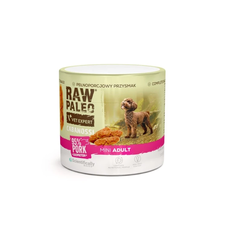 VetExpert Raw Paleo Cabanossi pork mini 100g