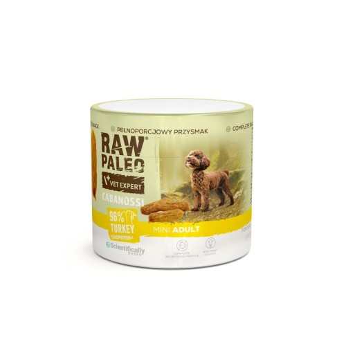 VetExpert Raw Paleo Cabanossi turkey mini 100g