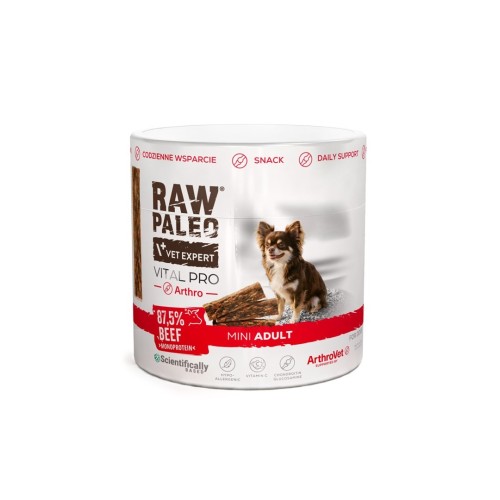 VetExpert Raw Paleo Vital Pro arthro beef mini 100g