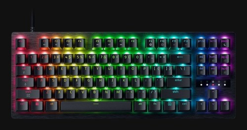 Razer Huntsman V3 Tenkeyless 8KHz klawiatura Gaming USB QWERTY Angielski Czarny