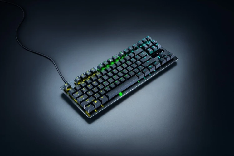 Razer Huntsman V3 Tenkeyless 8KHz klawiatura Gaming USB QWERTY Angielski Czarny