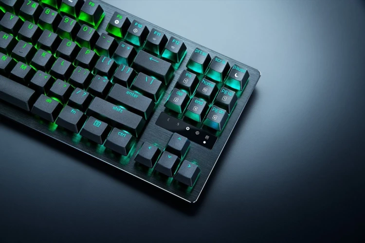 Razer Huntsman V3 Tenkeyless 8KHz klawiatura Gaming USB QWERTY Angielski Czarny