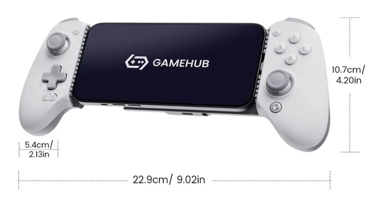 GameSir G8 Plus MFi Biały USB Gamepad Android, iOS, Nintendo Switch, PC