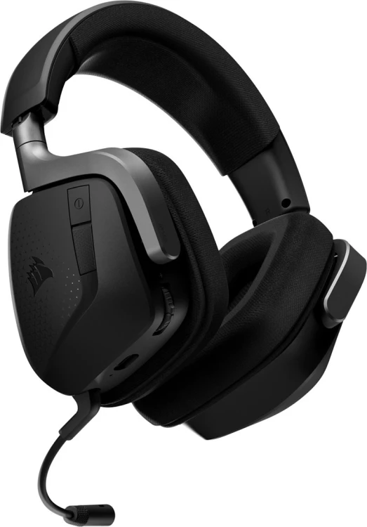 Corsair VOID v2 MAX WIRELESS Zestaw słuchawkowy Bezprzewodowy Opaska na głowę Gaming Bluetooth Czarny