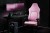 Razer Iskur V2 NewGen Fotel gamingowy Obite siedzisko Różowy