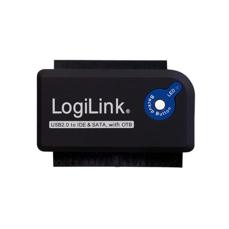 Adapter Logilink USB 2.0 na IDE i SATA 2.5" / 3.5" Czarny (AU0006C)