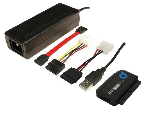 Adapter Logilink USB 2.0 na IDE i SATA 2.5" / 3.5" Czarny (AU0006C)