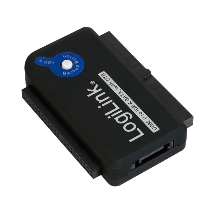 Adapter Logilink USB 2.0 na IDE i SATA 2.5" / 3.5" Czarny (AU0006C)