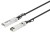 Intellinet 508445 kabel InfiniBand / światłowodowy 3 m SFP+ Czarny, Srebrny