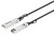 Intellinet 508445 kabel InfiniBand / światłowodowy 3 m SFP+ Czarny, Srebrny