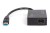 Digitus Karta sieciowa USB 3.0 Gigabit SFP