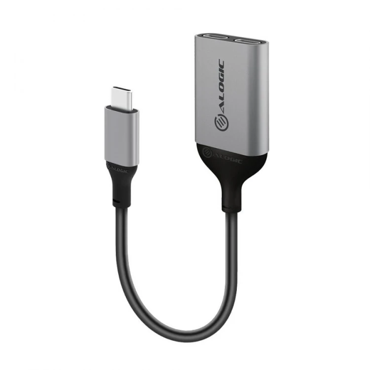 ALOGIC UL2CAPW-SGR huby i koncentratory USB 3.2 Gen 1 (3.1 Gen 1) Type-C Szary
