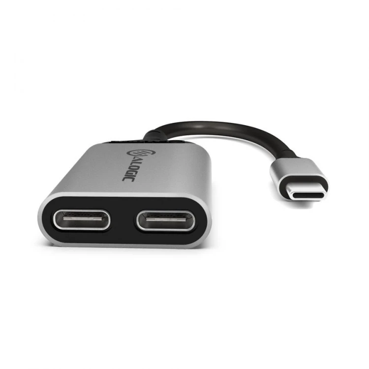 ALOGIC UL2CAPW-SGR huby i koncentratory USB 3.2 Gen 1 (3.1 Gen 1) Type-C Szary