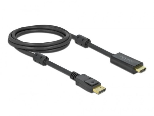 DeLOCK Aktywny DisplayPort 1.2 do kabla HDMI 4K 60 Hz 2 m