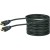 Schwaiger HDM150 013 kabel HDMI 15 m HDMI Typu A (Standard) Czarny, Złoto
