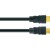 Schwaiger HDM150 013 kabel HDMI 15 m HDMI Typu A (Standard) Czarny, Złoto