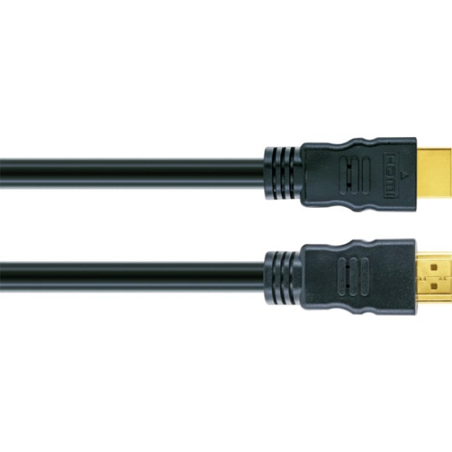 Schwaiger HDM150 013 kabel HDMI 15 m HDMI Typu A (Standard) Czarny, Złoto