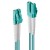 Lindy 46375 kabel InfiniBand / światłowodowy 15 m LC Turkusowy