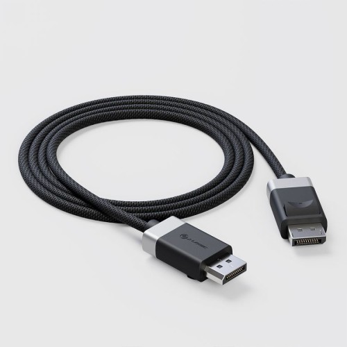 ALOGIC FUDP2-SGR kabel DisplayPort 2 m Szary, Czarny
