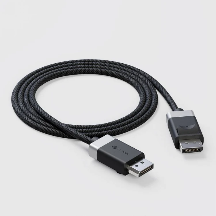 ALOGIC FUDP2-SGR kabel DisplayPort 2 m Szary, Czarny