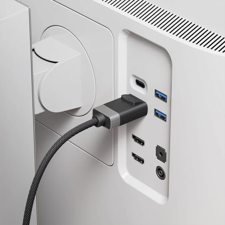 ALOGIC FUDP2-SGR kabel DisplayPort 2 m Szary, Czarny