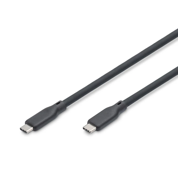 Digitus Kabel silikonowy USB, USB4 wersja 2.0, USB 80 Gb/s, 1,5 m, czarny