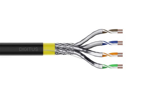 Digitus DK-1743-A-VH-05-OD kabel sieciowy Czarny 50 m Cat7a S/FTP (S-STP)