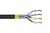 Digitus DK-1743-A-VH-05-OD kabel sieciowy Czarny 50 m Cat7a S/FTP (S-STP)