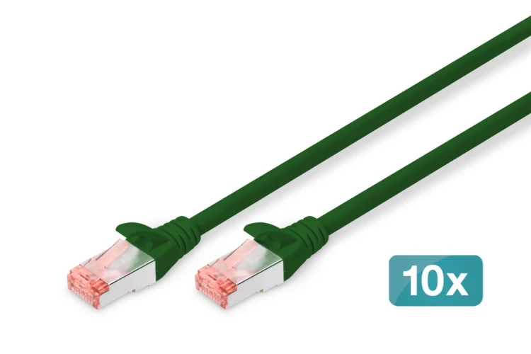 Digitus Kabel krosowy CAT 6 S/FTP, 10 sztuk