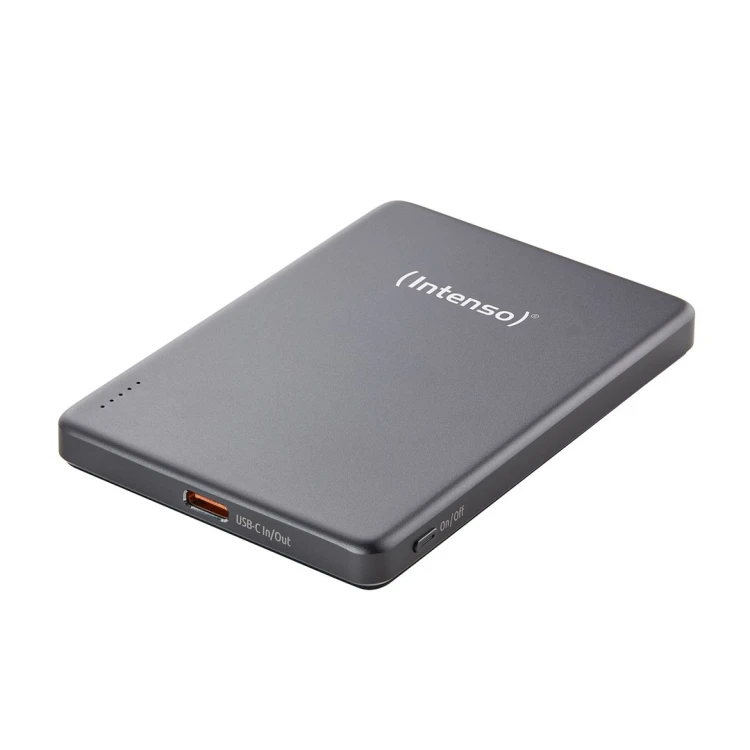 Intenso MW5000 Litowo-polimerowy (LiPo) 5000 mAh Bezprzewodowe ładowanie Szary