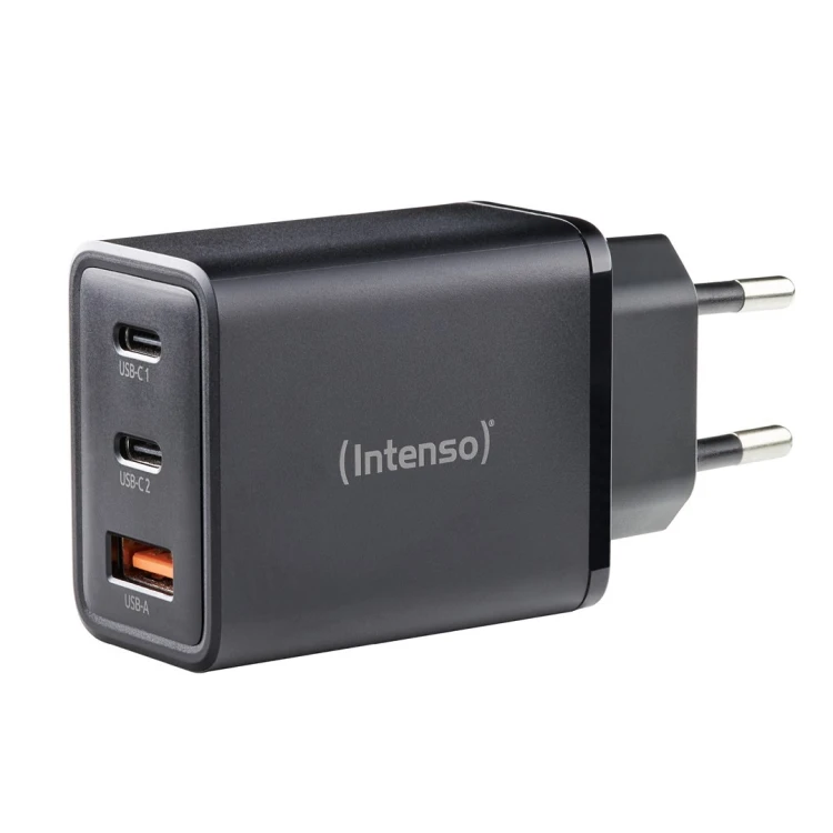 Intenso 7806510 adapter zasilający/ inwentor Wewnętrzna 65 W Czarny