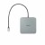 DICOTA D32057 huby i koncentratory USB Type-C 10000 Mbit/s Srebrny