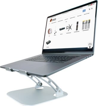 Schwaiger LPS1720 513 stojak na laptop Podstawka na notebooka Srebrny 50,8 cm (20")