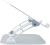 Schwaiger LPS1720 513 stojak na laptop Podstawka na notebooka Srebrny 50,8 cm (20")