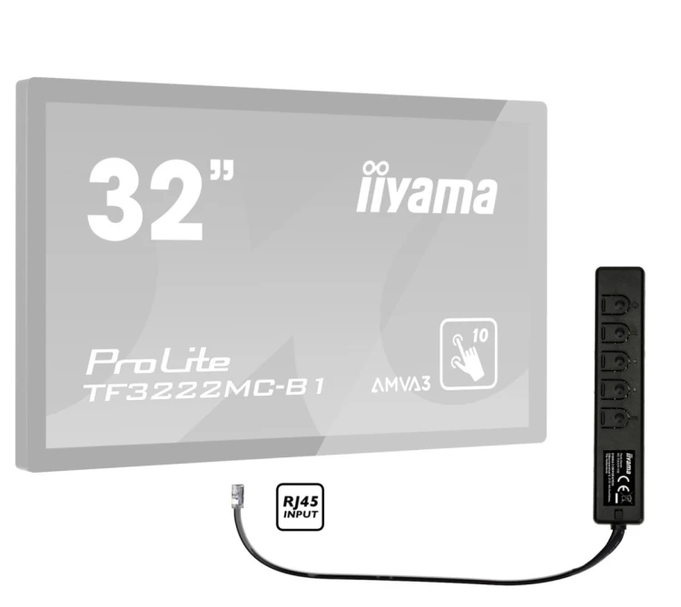 iiyama RC TOUCHV01 pilot Przewodowa Monitor Naciśnij przyciski
