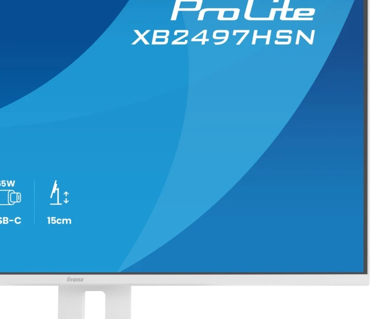 iiyama ProLite XB2497HSN-W1 monitor komputerowy 60,5 cm (23.8") 1920 x 1080 px Full HD LED Biały