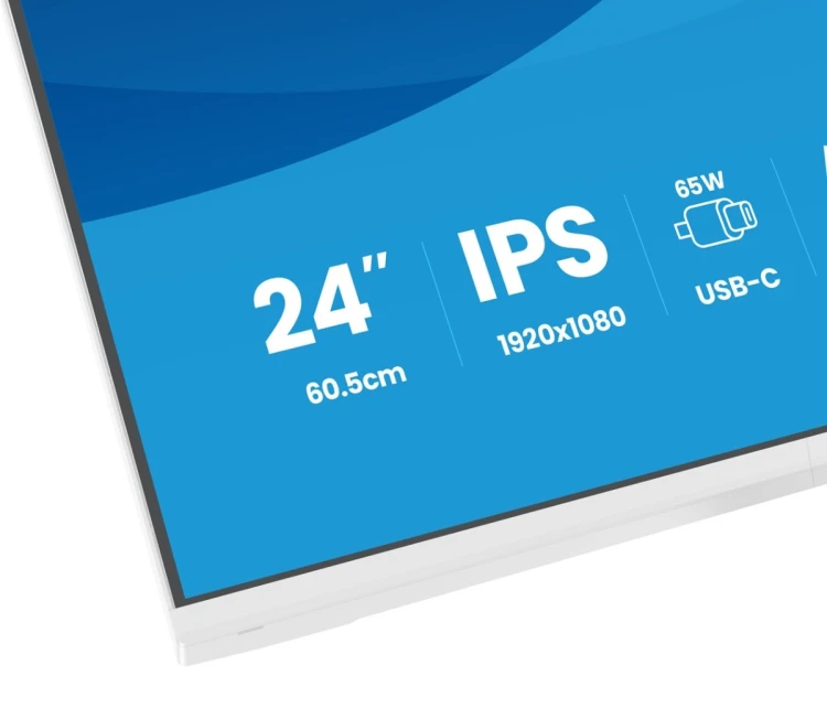 iiyama ProLite XB2497HSN-W1 monitor komputerowy 60,5 cm (23.8") 1920 x 1080 px Full HD LED Biały