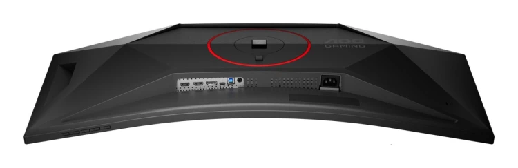 AOC G4 CU34G4ZCA monitor komputerowy 86,4 cm (34") 3440 x 1440 px Wide Quad HD Czarny, Czerwony