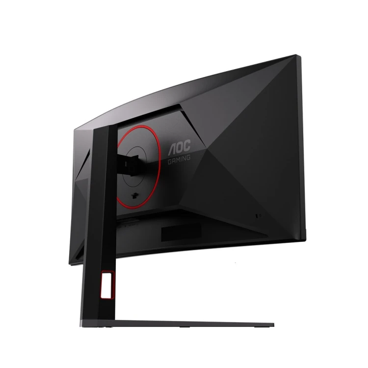 AOC G4 CU34G4ZCA monitor komputerowy 86,4 cm (34") 3440 x 1440 px Wide Quad HD Czarny, Czerwony