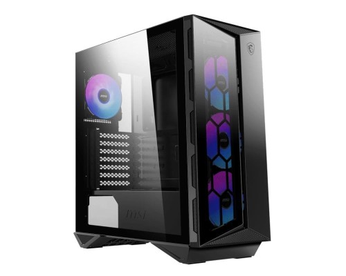 Obudowa komputerowa MSI MPG GUNGNIR 110R Mid Tower Gaming Computer Case Black, USB 3.2 Gen2 Type C, 4x 120mm ARGB Fan, Mystic Light Sync, 1 to 6 ARGB