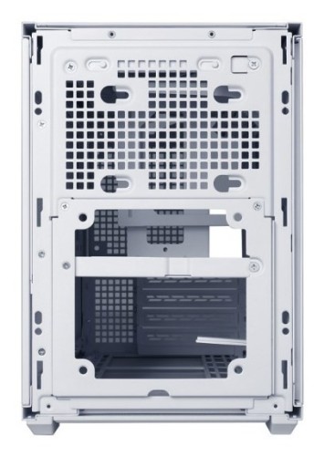 Lian Li B4-mATX Wood Mini Tower Biały, Drewno