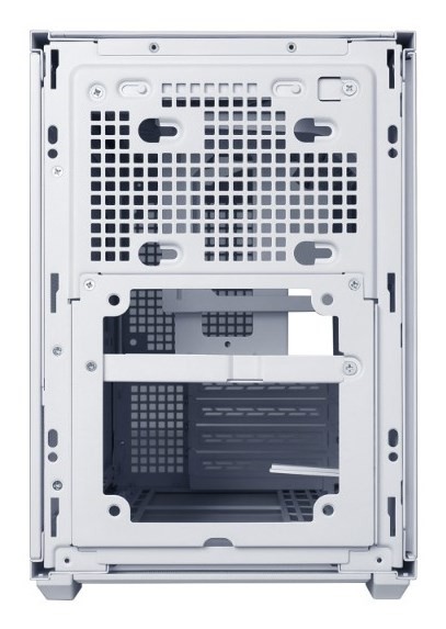 Lian Li B4-mATX Wood Mini Tower Biały, Drewno
