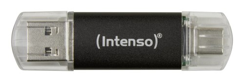 Intenso Twist Line pamięć USB 128 GB USB Type-A / USB Type-C 3.2 Gen 1 (3.1 Gen 1) Antracyt