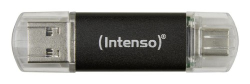 Intenso Twist Line pamięć USB 128 GB USB Type-A / USB Type-C 3.2 Gen 1 (3.1 Gen 1) Antracyt