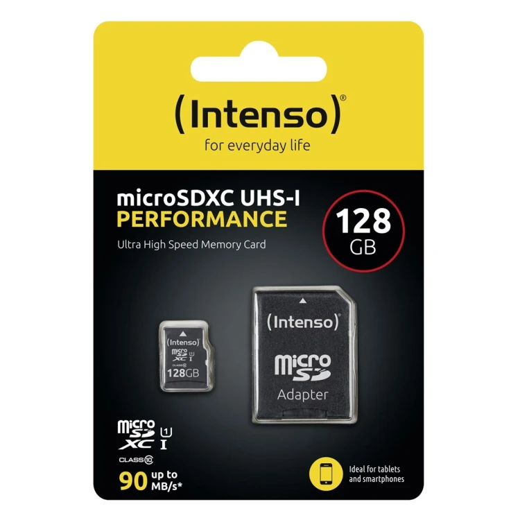 Intenso 3424491 pamięć flash 128 GB MicroSD UHS-I Klasa 10