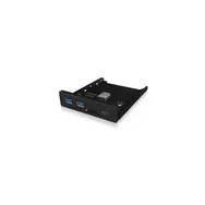 ICY BOX IB-HUB1417-i3 Czarny
